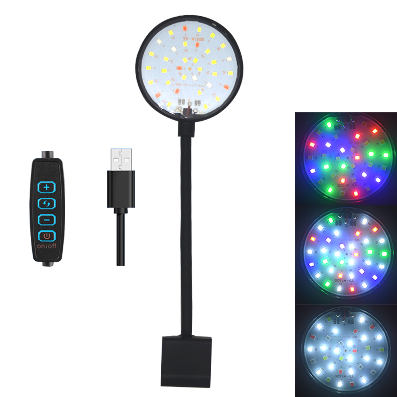 Lámpara LED USB para acuario,  - Aquarium Marine Lights reseña y precio