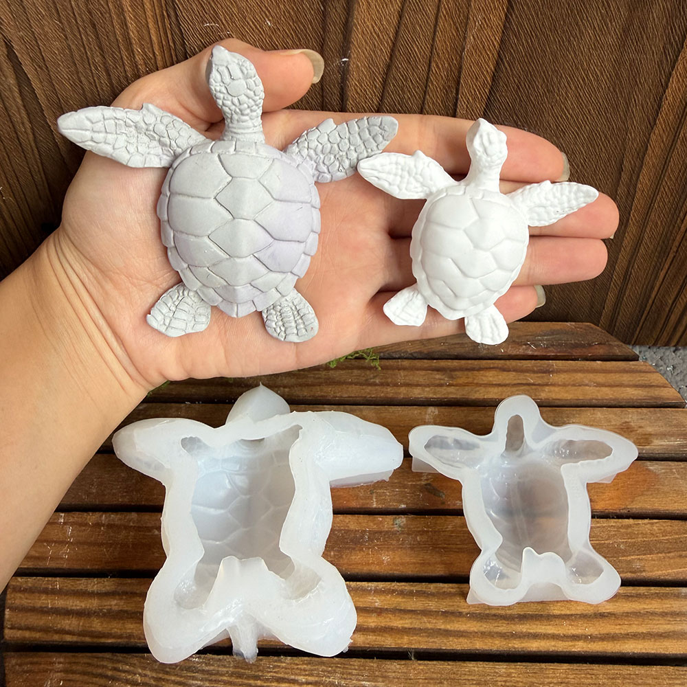 2 moldes de silicona de tortug - Marine Aquarium Epoxy reseña y precio