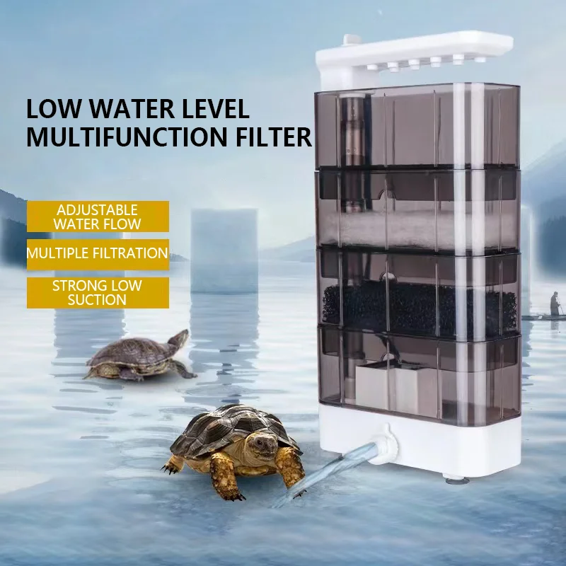 Filtro de tanque de tortuga y  - Reef Tank Filter reseña y precio