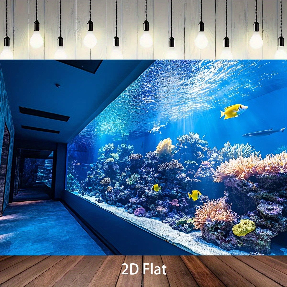 Tapiz Vibrante de Acuario Subm - Reef Aquarium reseña y precio