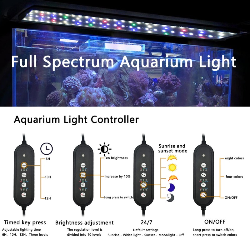 Lámpara LED para Acuario de Es - Reef Lighting reseña y precio