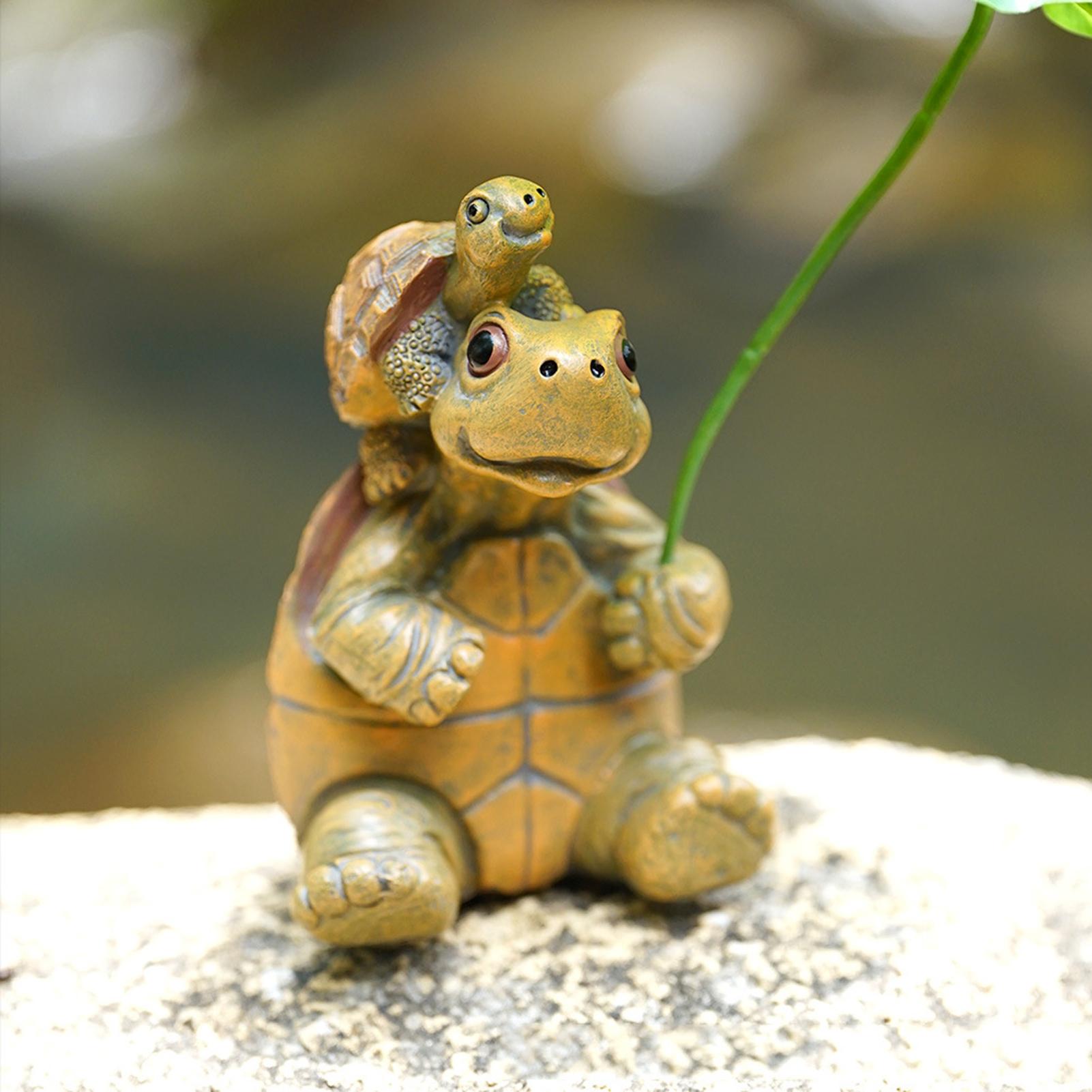 Figura de tortuga para decorac - Ocean Aquarium reseña y precio